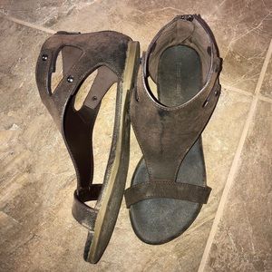 Brown sandals